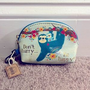 Sloth coin purse